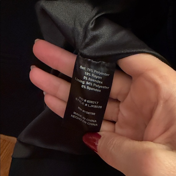 Shop The Muse The Holiday Gala Top Black Small BNWT - Picture 12 of 12